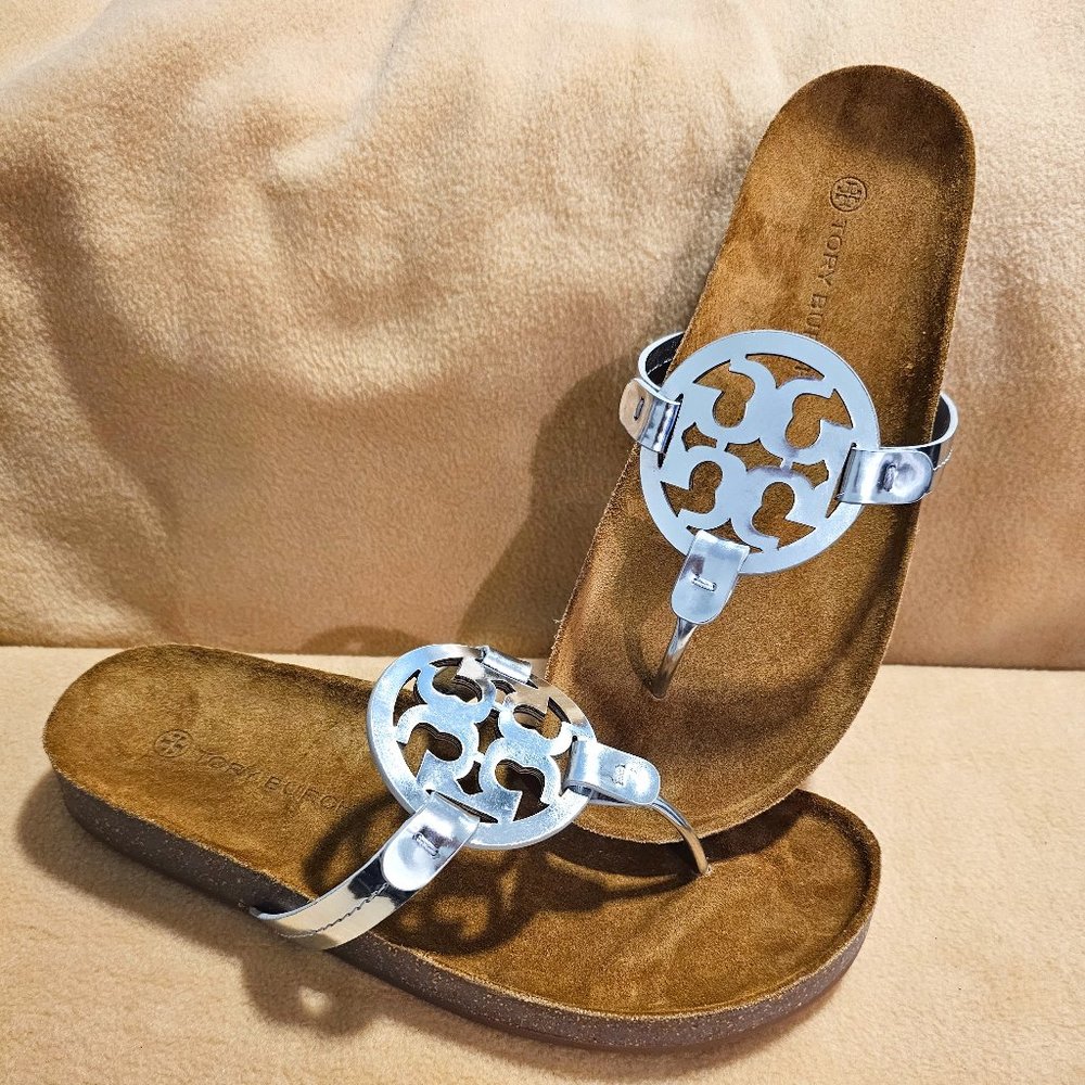 Tory Burch Metallic Miller Cloud